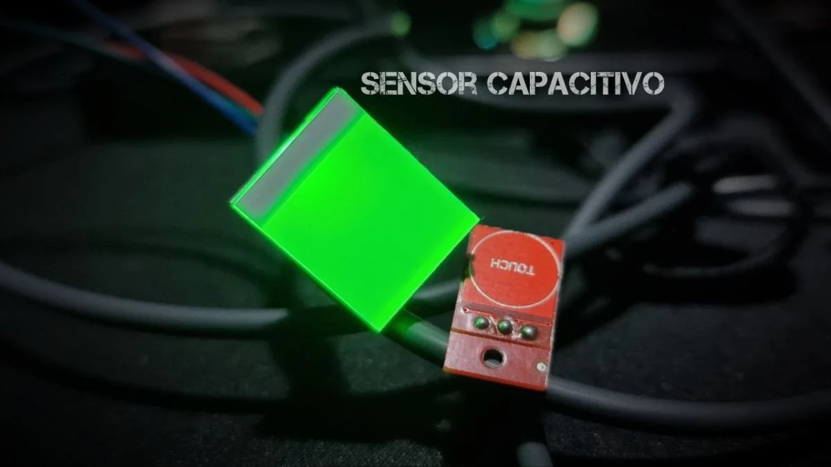 Sensor capacitivo - dois tipos diferentes