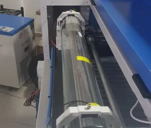 Como instalar o tubo laser da CNC L-560